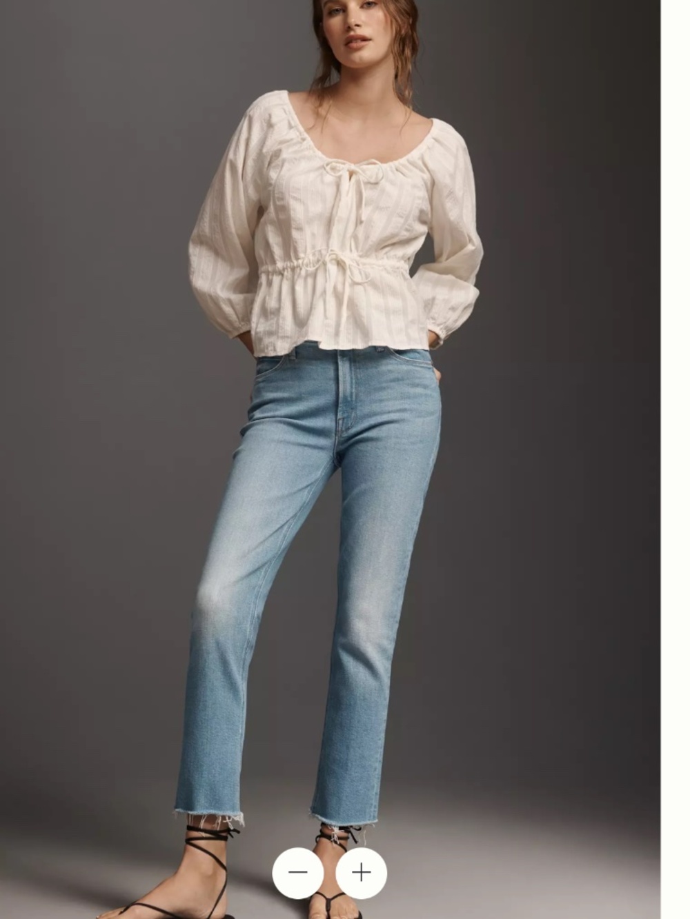 MOTHER Dazzler Mid-Rise Straight Leg Jeans
